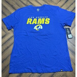 NWT Los Angeles Rams 47 Brand T-shirt Men's Size XXL